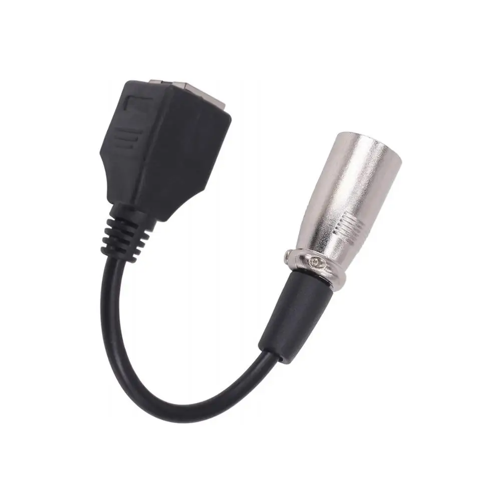 1 шт. XLR 3 Pin штекер для RJ45 со штекера на гнездо сетевой адаптер конвертер кабель 15 см