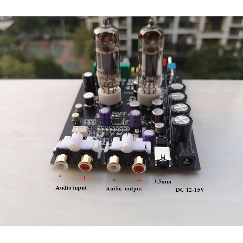 QCC3003 Bluetooth 5,0 HiFi ламповый предусилитель 2 канала ЦАП PCM5102 усилитель для наушников с питанием