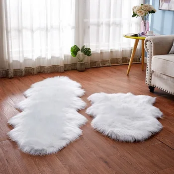 

imitation wool carpet plush cushion seat cushion living room sofa cushion rug tapete rugs and carpets for home