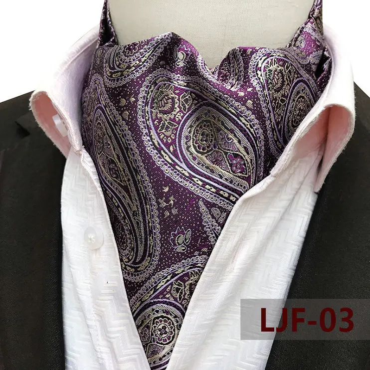 1 Piece Necktie Элегантный мужской галстук из полиэстера и шелка с цветочным узором, британский жаккардовый переплетенный галстук жениха на шее, деловой Свадебный галстук - Цвет: 1 Piece Necktie