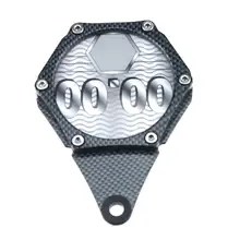 Мотоцикл квадроцикл Скутер мопед налоговый держатель диска водонепроницаемый УГЛЕРОДНЫЙ