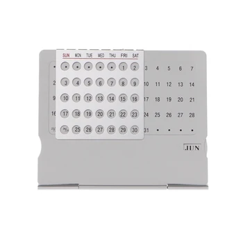 

Super Perpetual Unique Adjustable Desk Calendar Office Supplies Hand Set DIY