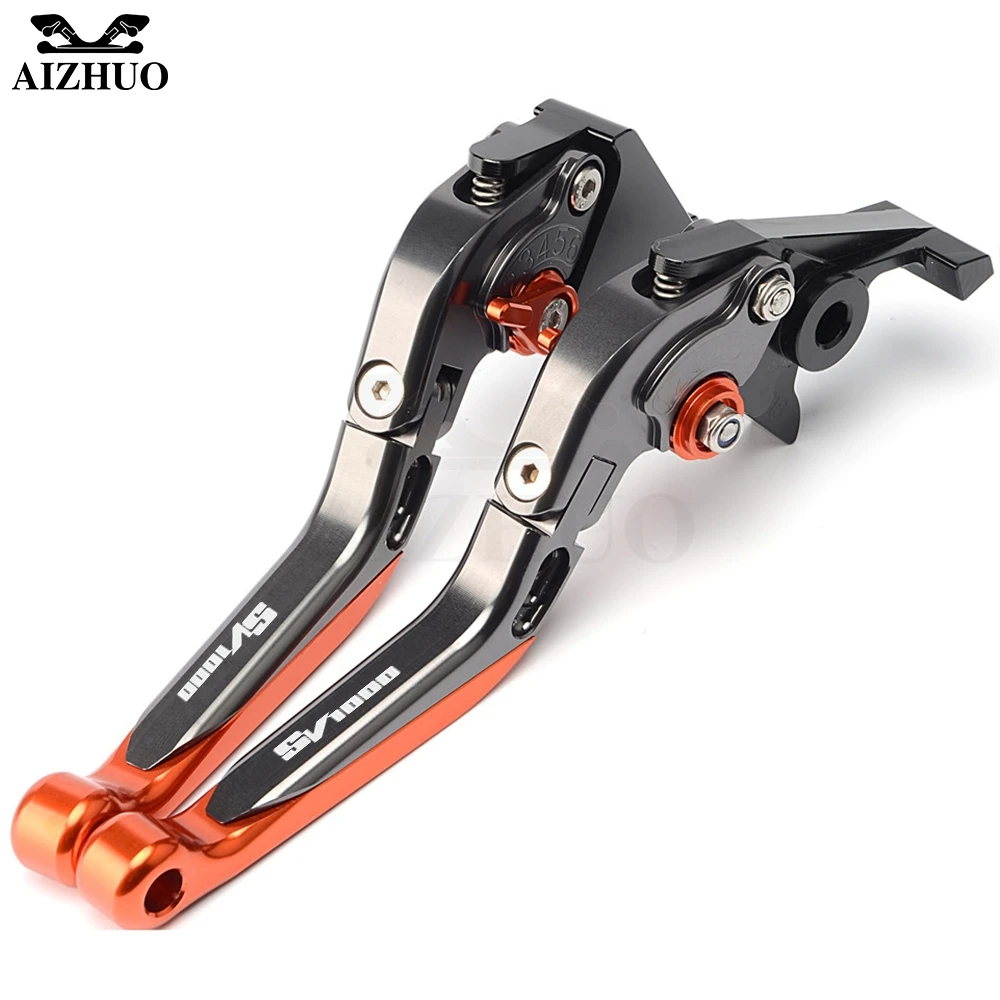 Мотоциклов сцепные рычаги ручками для Suzuki SV1000/S SV1000S SV 1000 2003-2007 2004 2005 2006 - Цвет: C