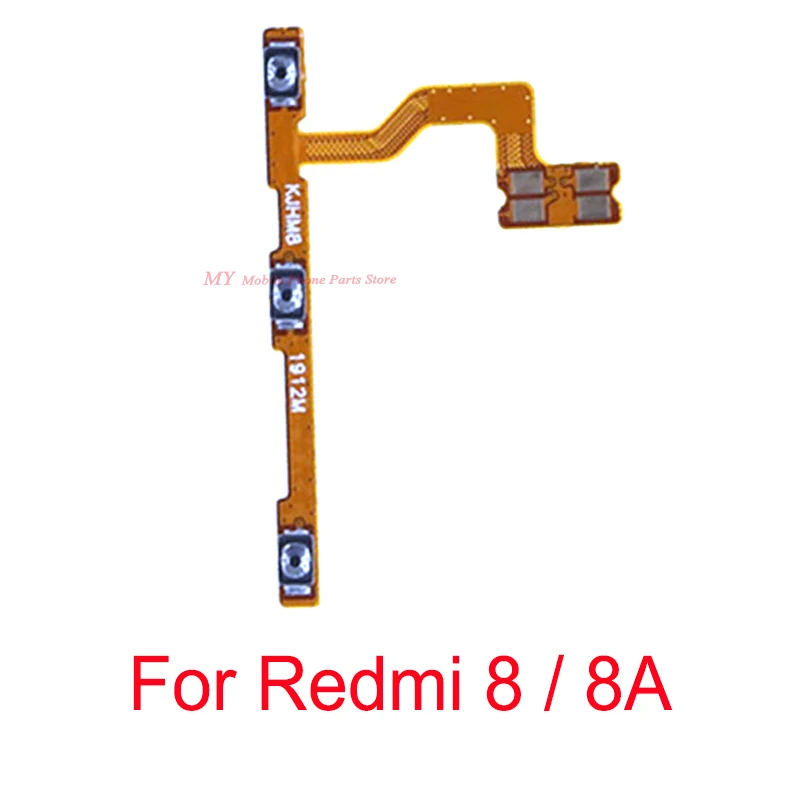 

10 PCS Power ON OFF Switch Volume Side Button Key Flex Cable For Xiaomi Mi Redmi 8 8A Redmi8 Volume Power Flex Cable Spare Parts
