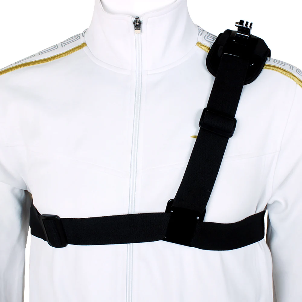 

Accessories for GoPro Hero 1 2 3 3+ 4 Action Camera Single Shoulder Strap Mount Chest Harness Belt Adapter