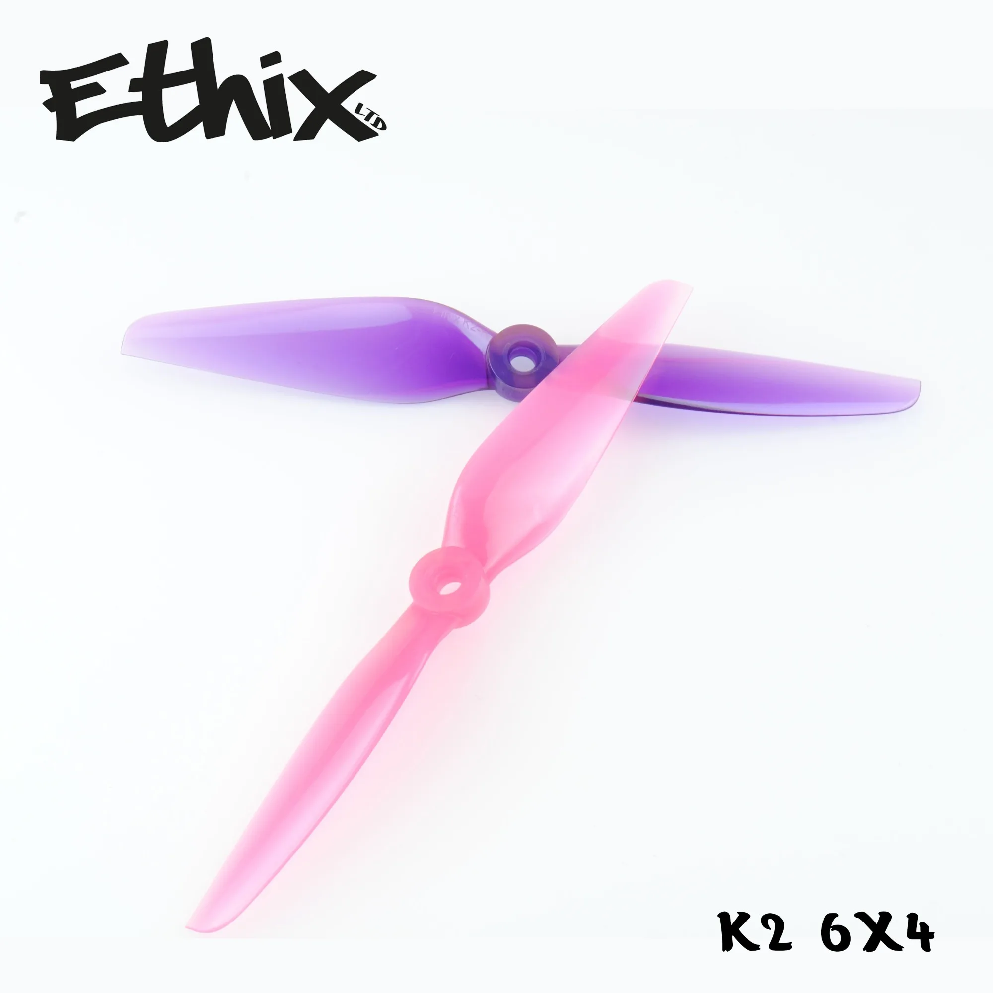 

10pairs HQprop Ethix K2 Bubble Gum 6inch 2-blade propeller for FPV drones
