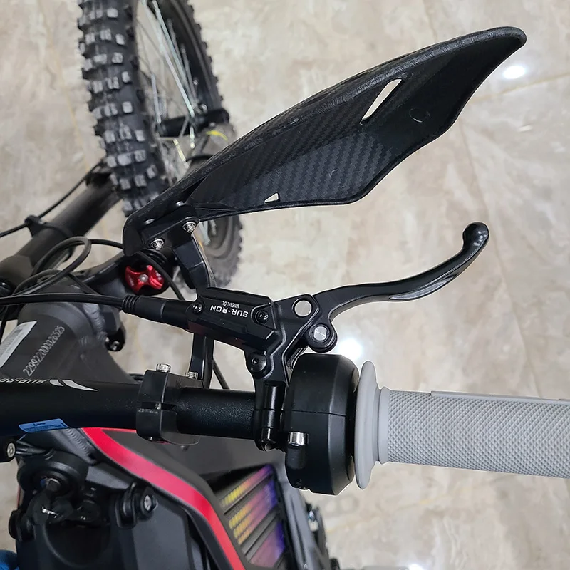 Carbon Fiber Patterned Hand Guards Protectors Suitable for Universal Motorcycles . Modified Steering Handlebar Cover of Bike