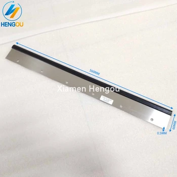 

10 Pieces Z0814 wash up blade for gto52 machine 69.010.180 Hengoucn printing parts size: 560x60x0.5mm 69.010.180F