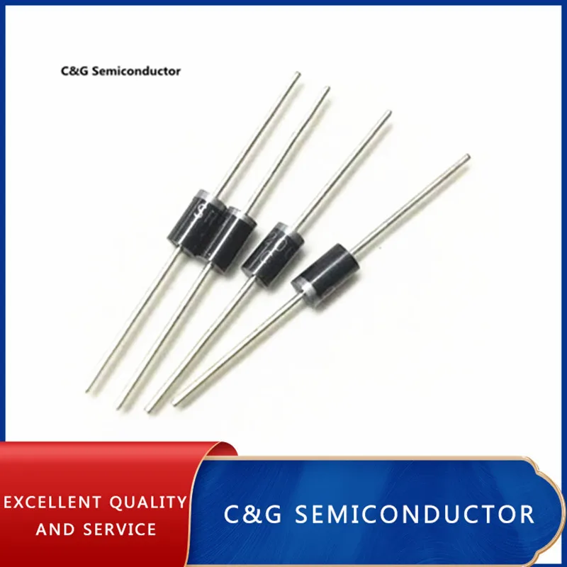 50pcs Schottky rectifier diode SR3200 SB3200 3A/200V | Электронные компоненты и принадлежности
