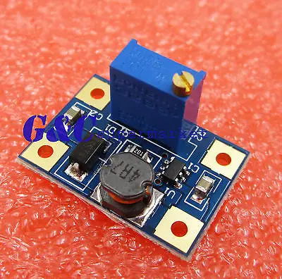 2PCS DC-DC Converter SX1308 2A Step-UP Adjustable Power Module Booster diy electronics | Электронные компоненты и
