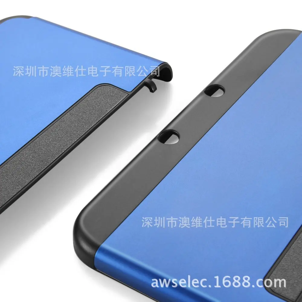 Напрямую от производителя продажи nintendo 3DS LL металлический защитный чехол 3DS XL Разделение Тип Пластик Алюминий Чехол 9-Цвет
