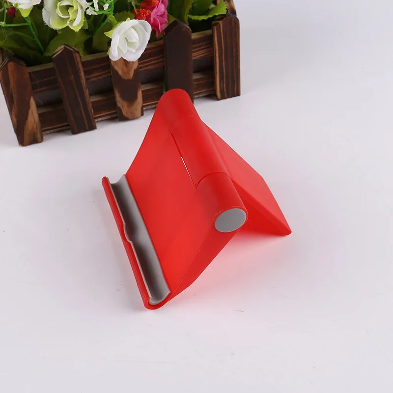 Портативная подставка для планшета Складной Настольный многофункциональный держатель для телефона для iPhone iPad вращающаяся подставка для планшета для мобильного телефона планшета - Цвет: Красный