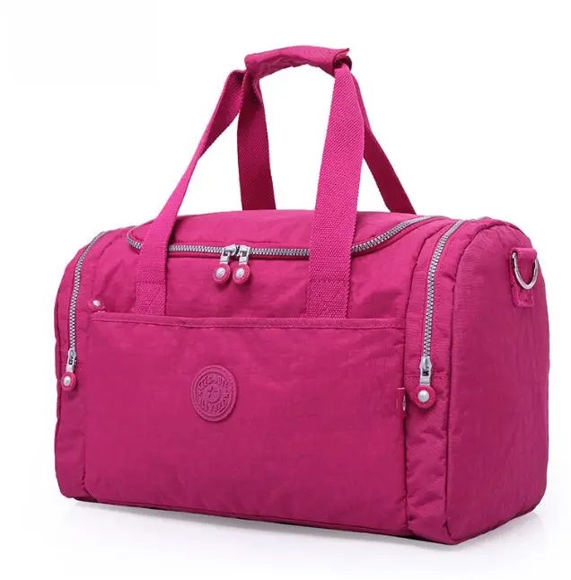 TEGAOTE большие вместительные дорожные сумки женское снаряжение, чемодан сумка нейлоновая Портативная Складная дамская сумка Tote Женские выходные большие сумки