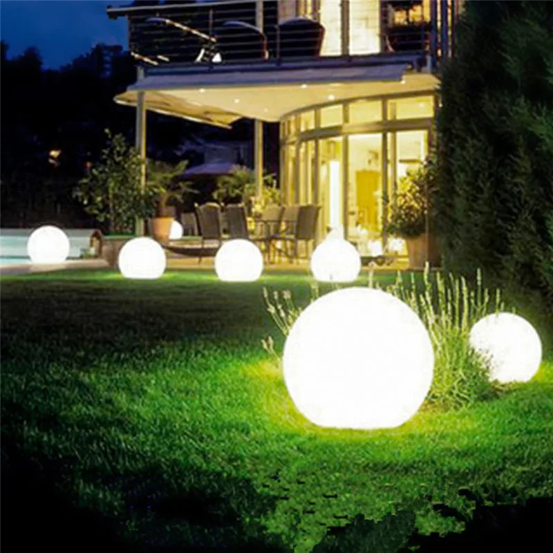 Junejour Outdoor Lamp Garden Yard Solar Lawn Lights Garden Lamp Yard Pathway Light Landscape Lighting LED Bulbs