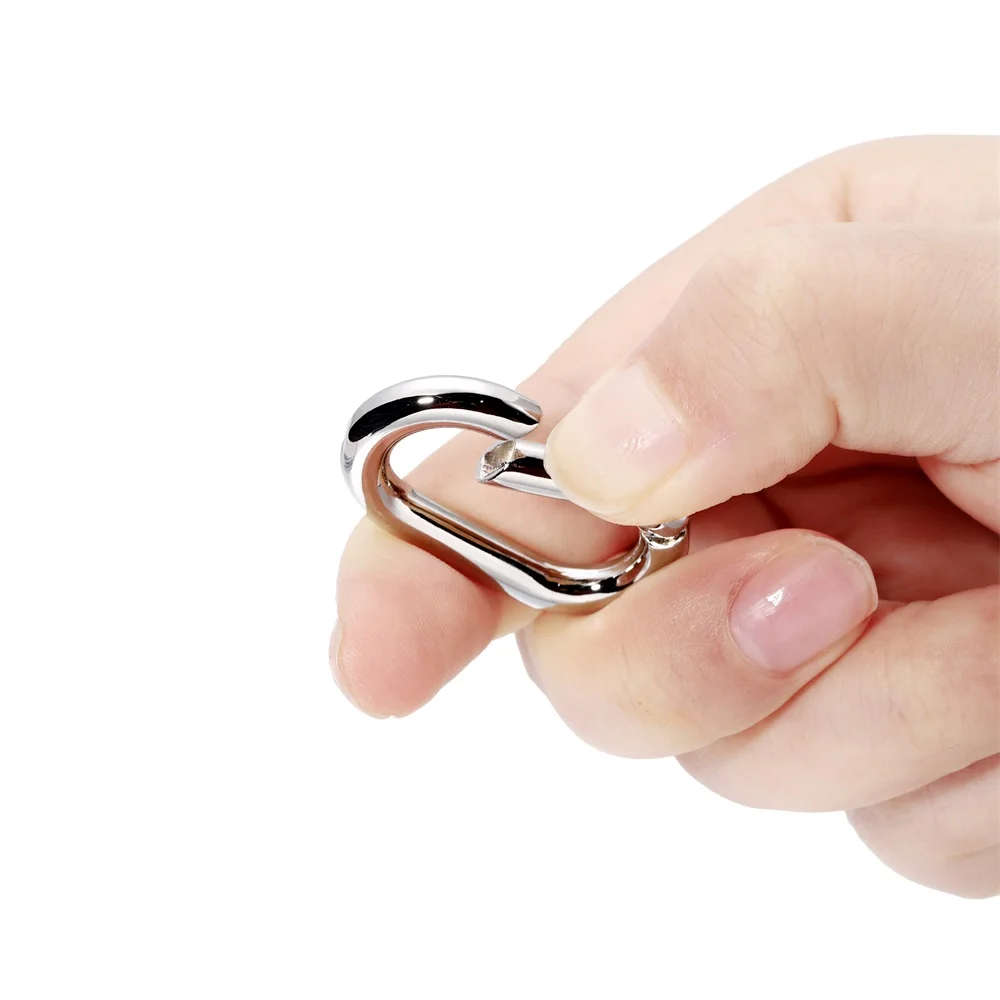 5 / ݼ Ÿ   Clasps  Carabiner Ű ü  Ŭ ũ Ŀ DIY  ׼ 