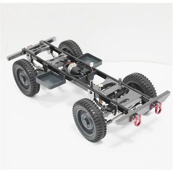 

for Q65 C606 D844 1:10 2.4G Convertible Jeep Car Upgrade Metal Parts Servo Base Lifting Lugs Front Rear Bumper Trailer