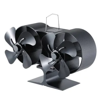 

Fireplace Fan Wood Burning Real Hot Power Fireplace Small Fan Energy Saving Thermal Power Fireplace Fan