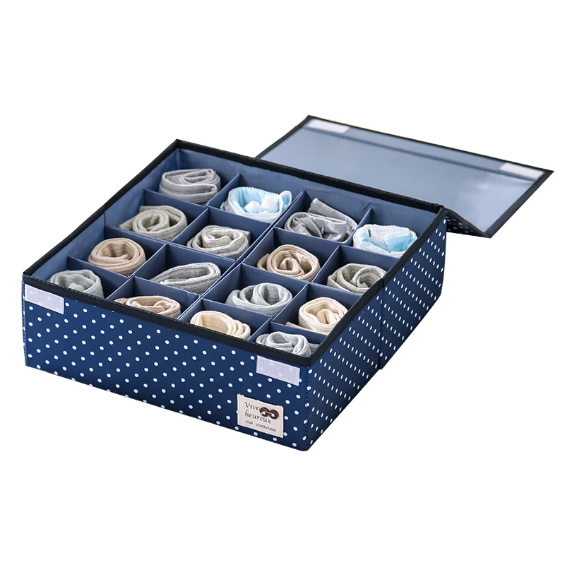 

Rectangular Fold Fabric Simple Modern Organizer Acrilic Underwear Storage Box Design Cajas Organizadoras Home Decore Ec50sn