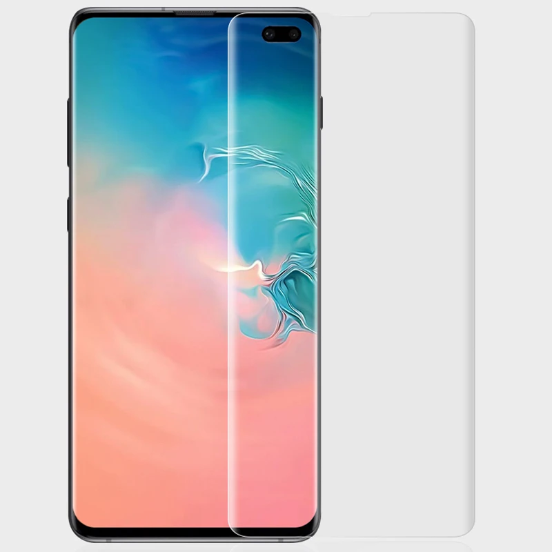 3D стекло для samsung galaxy S10 8 9 plus защита экрана samsung note 8 9 10 PLUS закаленное стекло жидкое полное клей УФ светильник