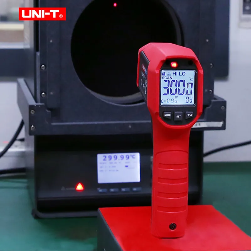 UNI-T UT309A UT309C Профессиональный ИК термометр Бесконтактный измеритель температуры инфракрасный температурный пистолет Удержание данных дисплей удержания