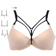 Модный плечевой ремень, нескользящий ремень с пряжкой, женское Новое сексуальное нижнее белье, бандаж, бюстье, нижнее белье, бюстгальтер, плечевой ремень