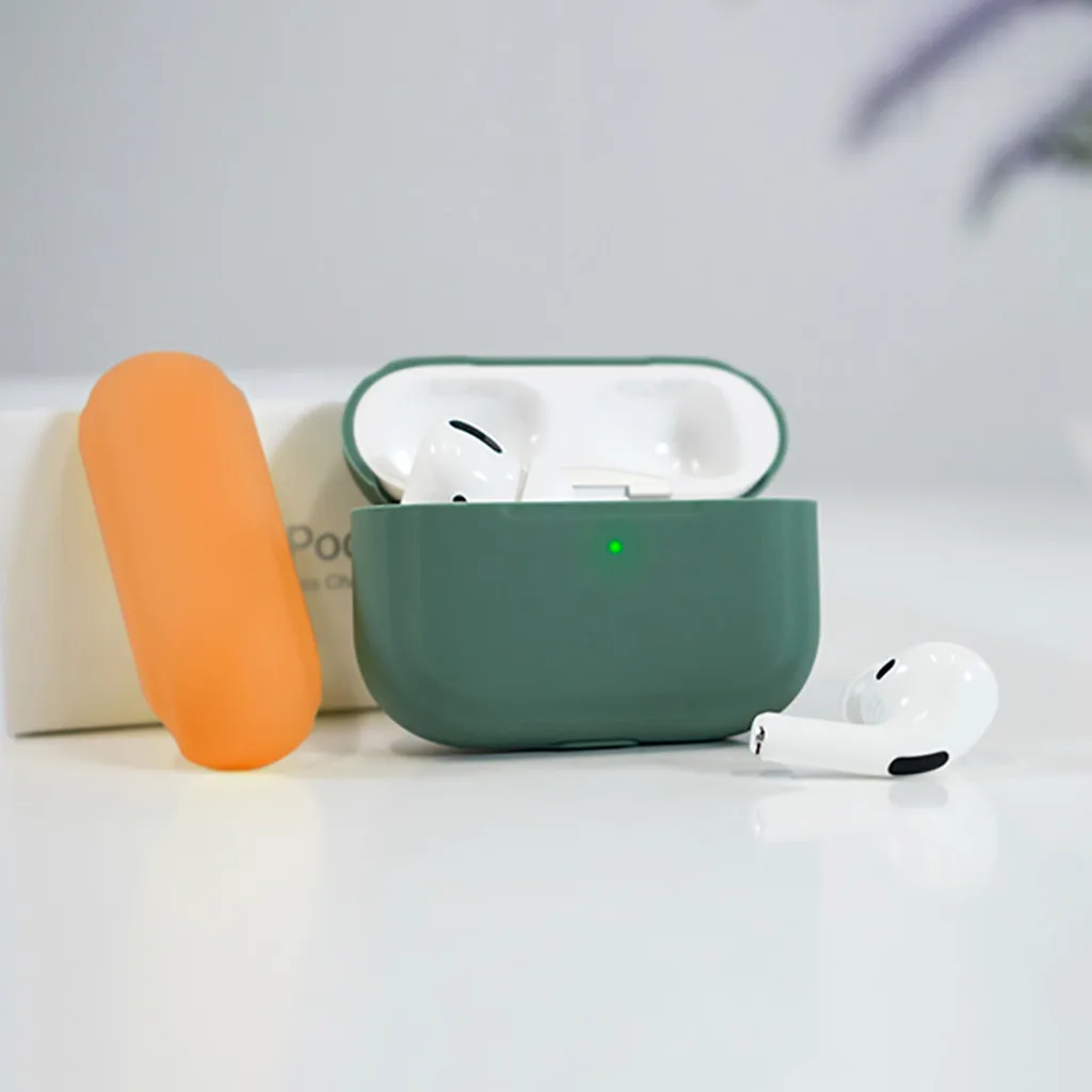 Для Apple AirPods Pro Чехол защитный для Air pods pro противоударный чехол для airpods защитный силиконовый 1111#2