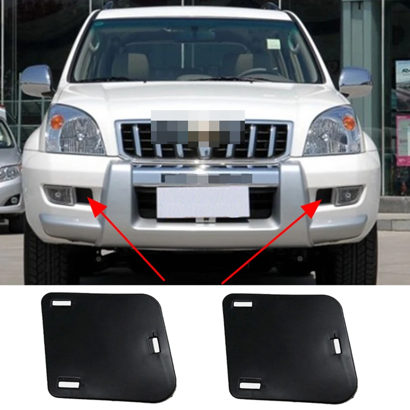 

Car accessories For Toyota Land Cruiser Prado LC120 FJ120 2003-2009 Front bumper fog lights Side Baffle Cover