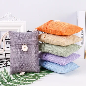 

Car Bamboo Charcoal Activated Carbon Air Freshener Remove Odor Portable for Wardrobe MU8669