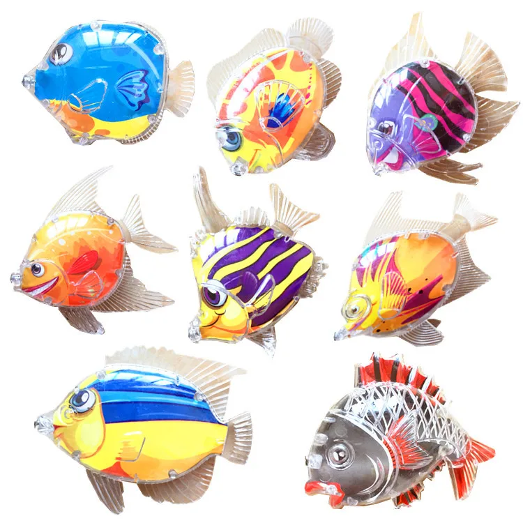 

Summer Hot Selling in Bulk Small Magnetic Transparent Fish Children Bath Toy Amusement Park Fishing Parent And Child Game Access