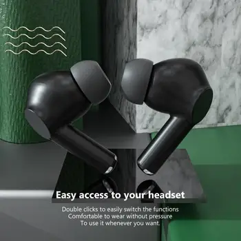 

A1 TWS Bluetooth 5.0 Wireless In-ear Earphones HiFi Earbuds with Charging Box Bluetooth Finger Touch HiFi Sound Quality Earphone