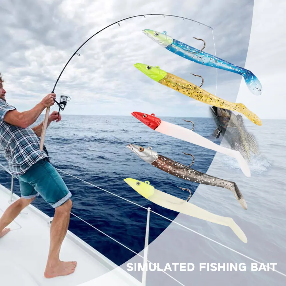 

Fishing Lure Baits Bass Fishing Artificial Soft 22g 11cm Lake Sinking River Crankbait Hook Lures Jigging