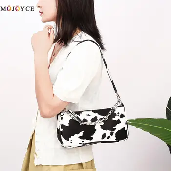 

Retro Animal Pattern Handbag Women Daily PU Leather Female Totes Shoulder Bag Popular Simple Female Daily Bag