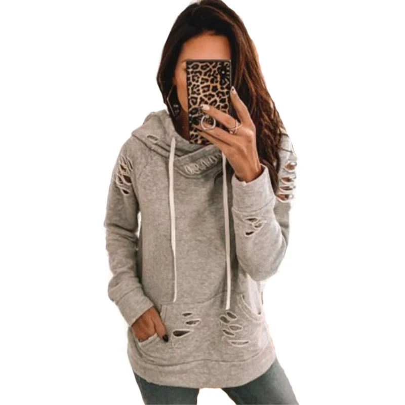 2020 Women Spring Warm Casual Hoodie Winter Fleece Pullover Hoody Thick Loose Hoodies Sweatshirt Female Plus Size | Женская одежда