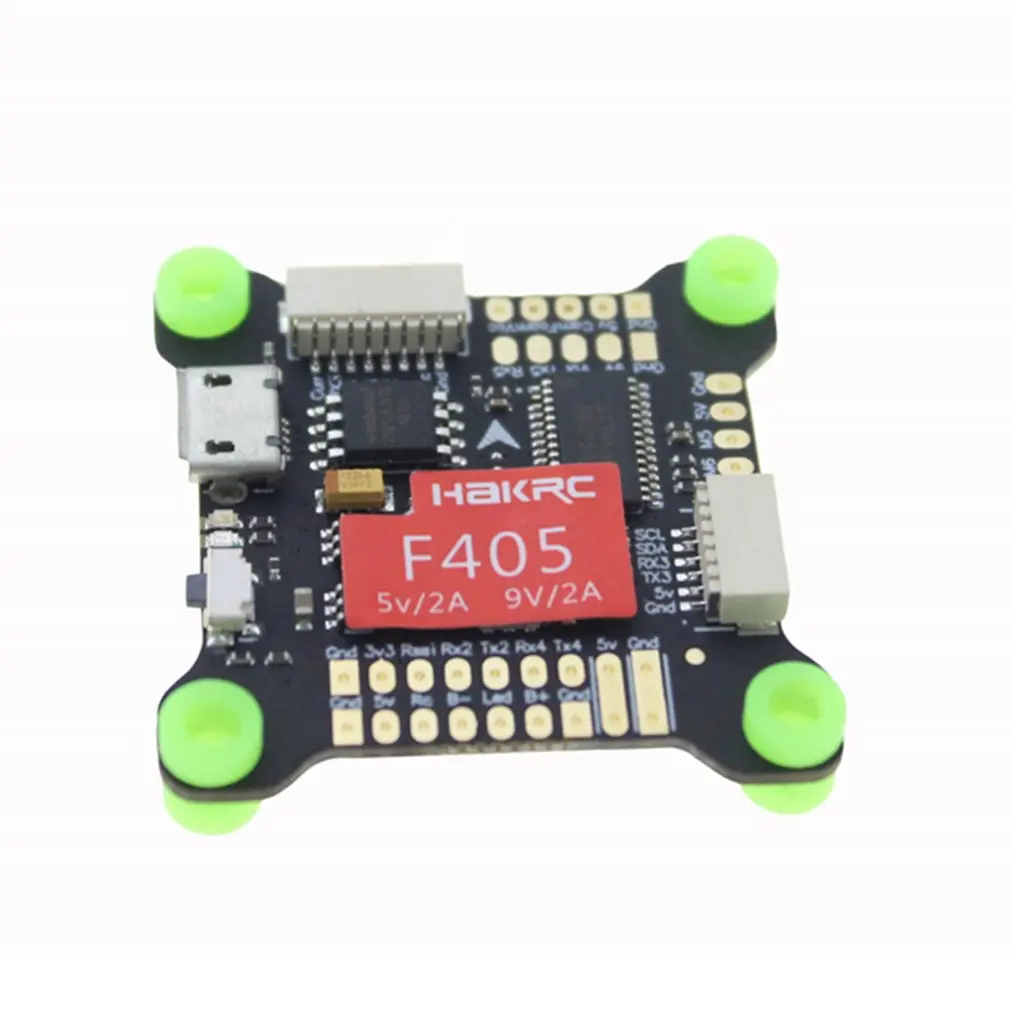 HAKRC F405 Контроллер полета 5 в 9 в Dual BEC OSD 3-9S MPU6000 для радиоуправляемого дрона FPV гоночные Запчасти Аксессуары