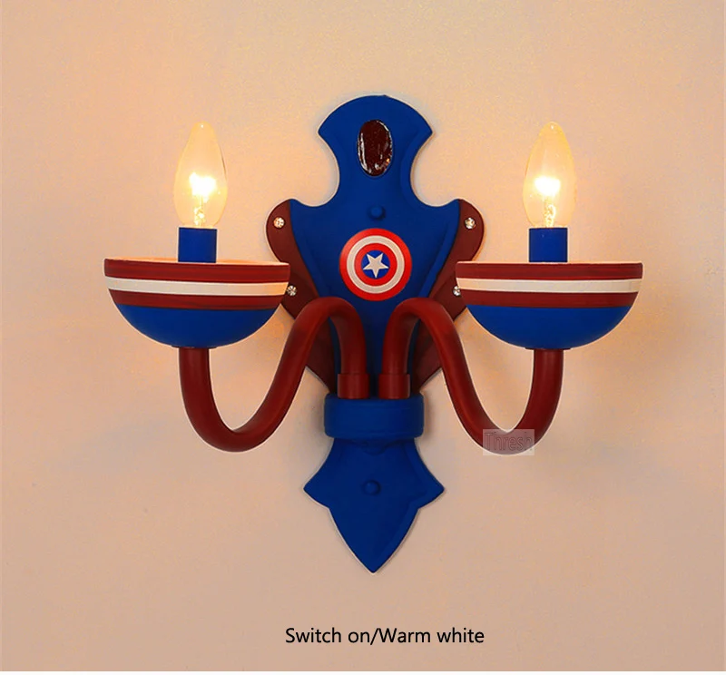 Captain America Led Wall Lamp