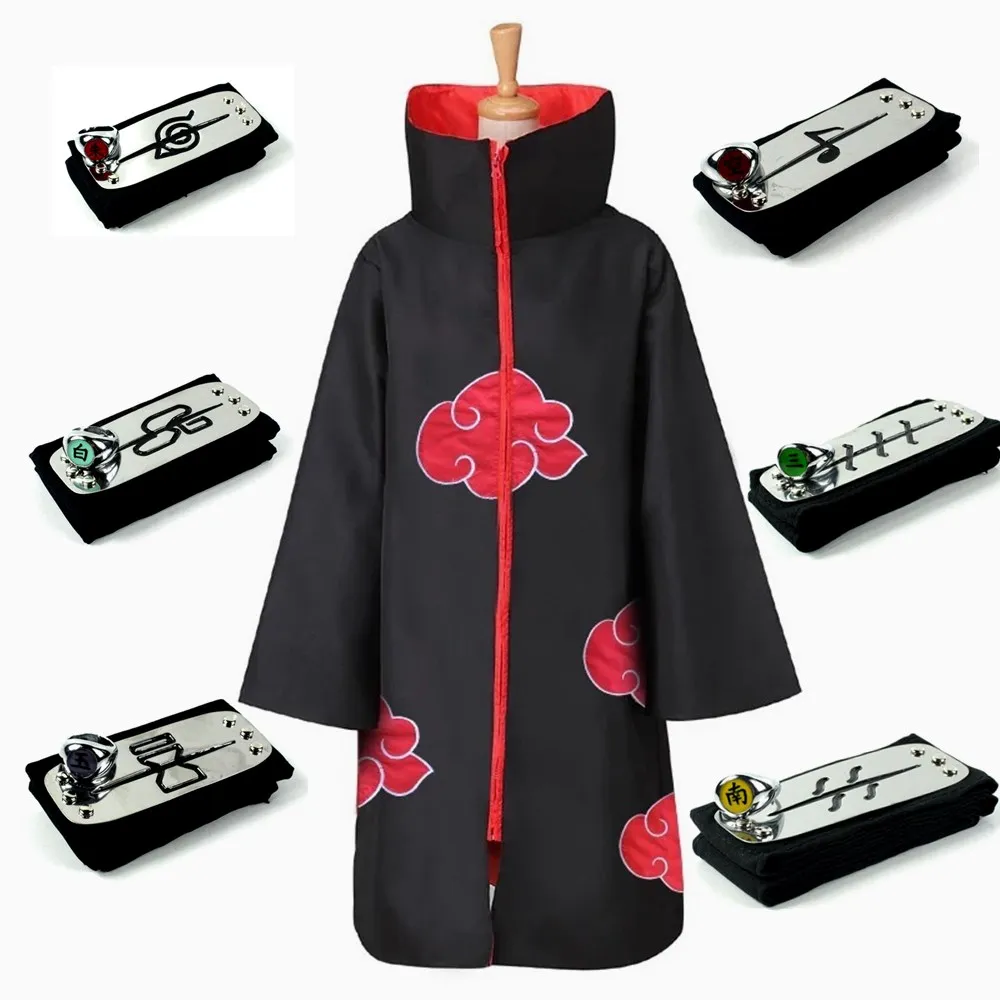 

Anime Akatsuki Cloak Naruto Uchiha Itachi Cosplay Costume