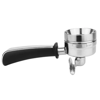 

Stainless Steel Coffee Dosing Ring Dosing Funnel Replacement Practical Easy to Use 51mm for Espresso Funnel Tool