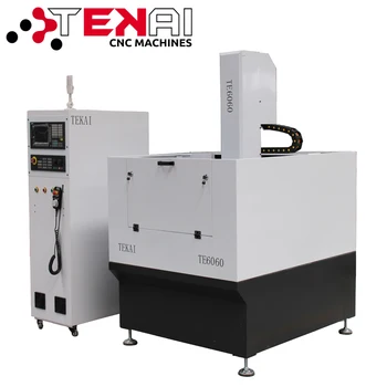 Billige TE6060H Holz Router Cnc Mini Cnc Maschine Metall 3d Relief Form Gravur Mini Metall Cnc Router 4 Achse