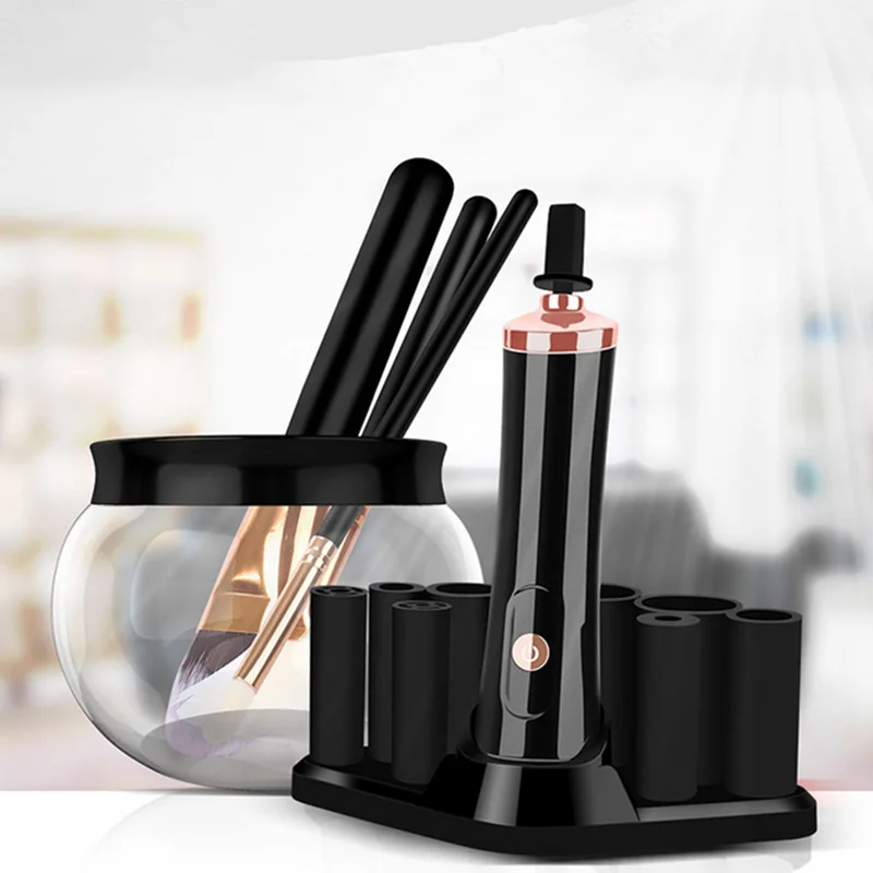 

Makeup Brush Cleaning Tools Electronic Spinner Machine Automatic Cleaner Women Beauty Supplies