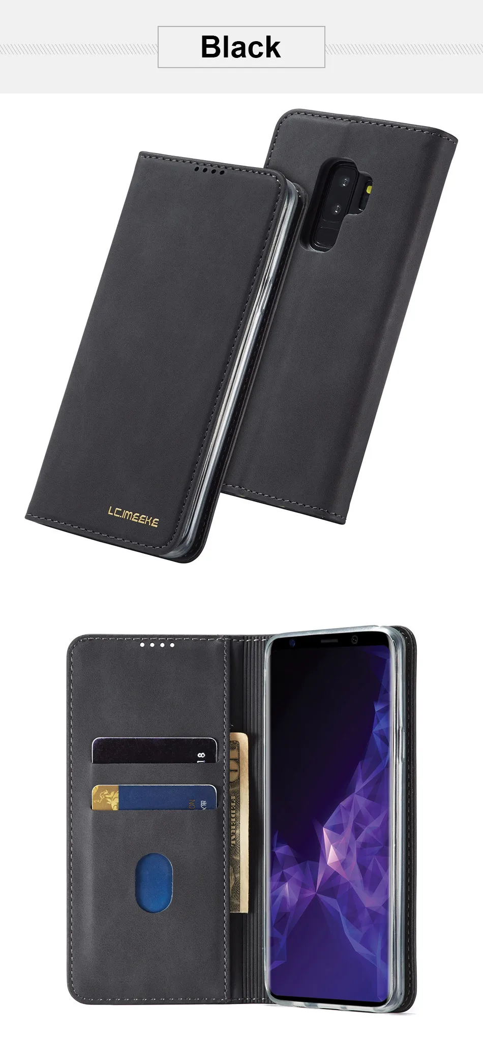 S9 Plus чехол для samsung S9 Plus чехол флип-чехол для телефона Магнитный на samsung Galaxy S9 Чехол кожаный винтажный кошелек Чехол S9+ чехол