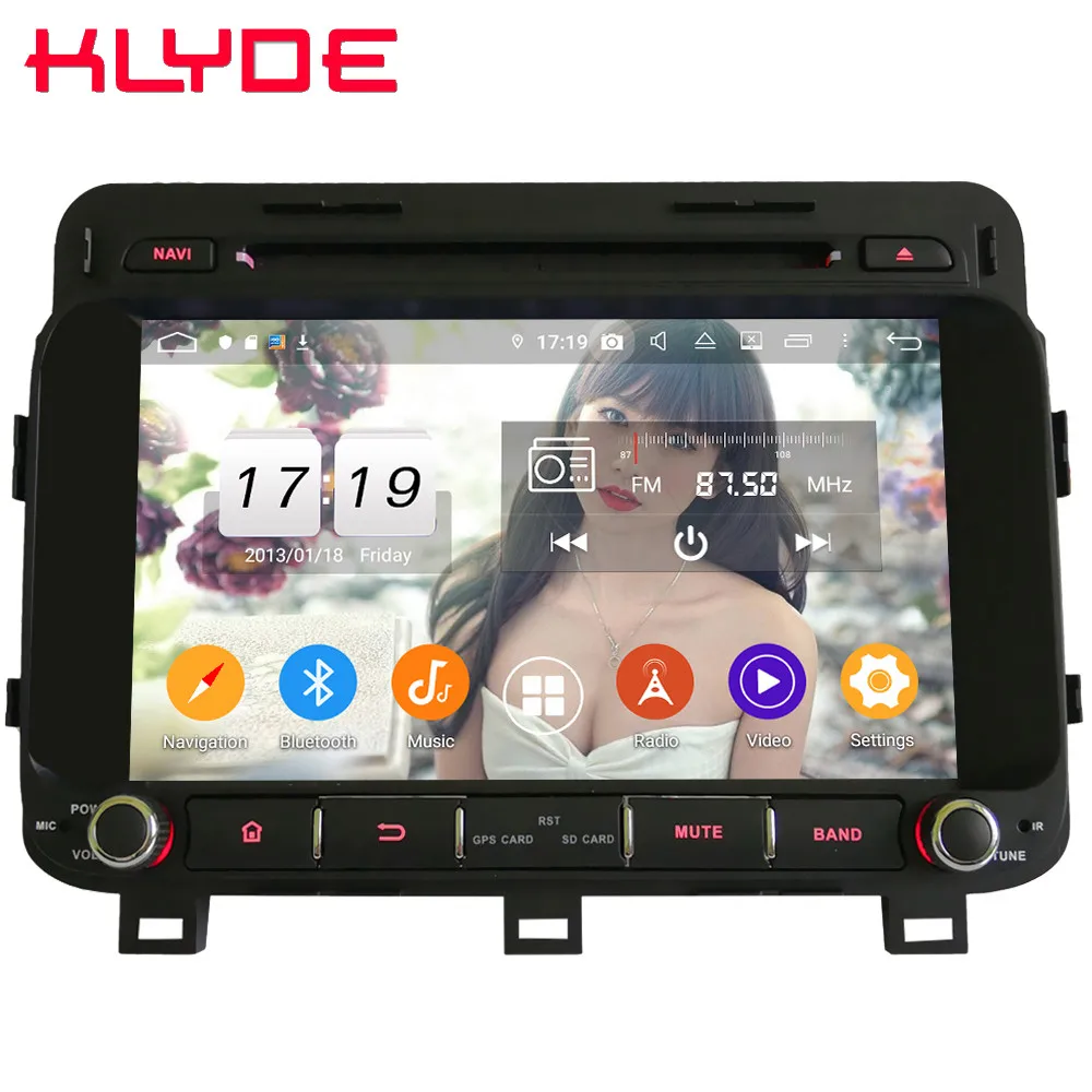 

Klyde IPS 4G WIFI Android 9.0 Octa Core 4GB RAM 64GB ROM DSP BT Car DVD Multimedia Player Radio GPS For Kia K5 Optima 2014 2015