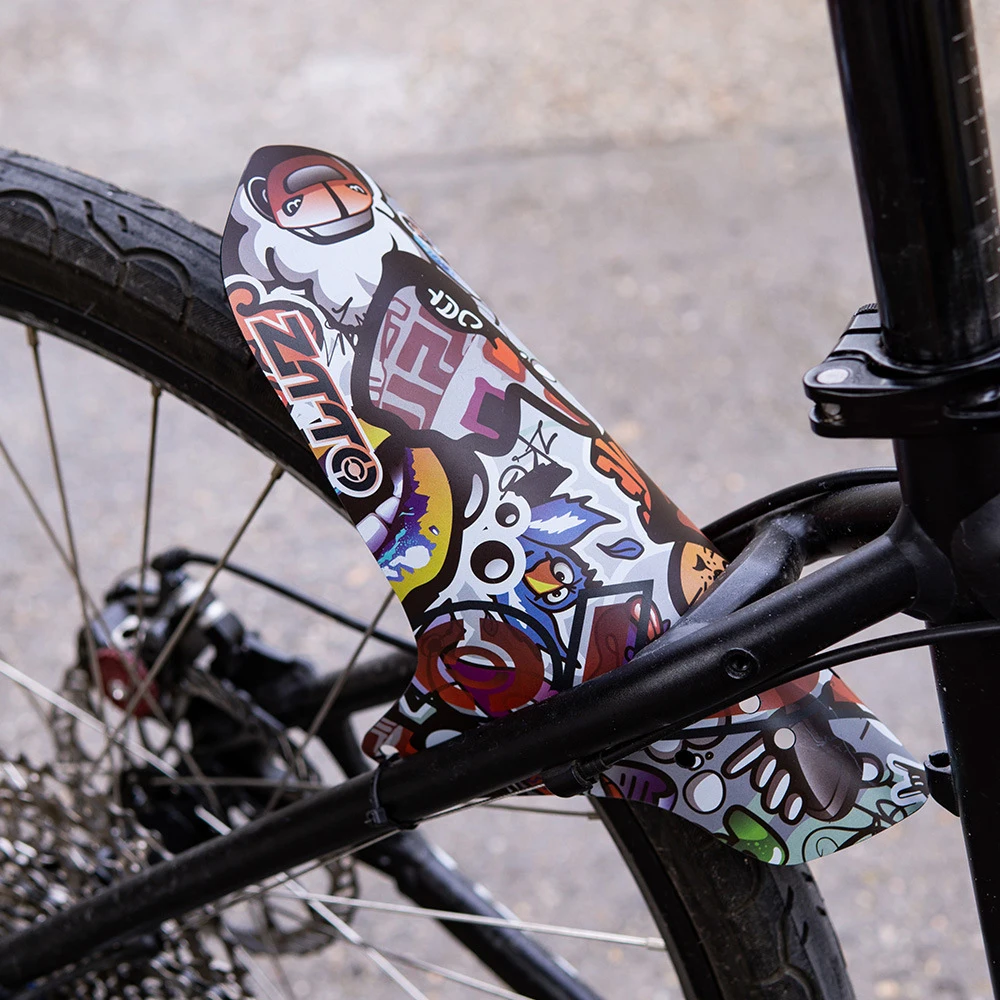 Bicycle Fender Fine Bicycle Fenders Carbon Fiber Front Rear MTB Mountain Bike Wings 8 Colors bicycle fender