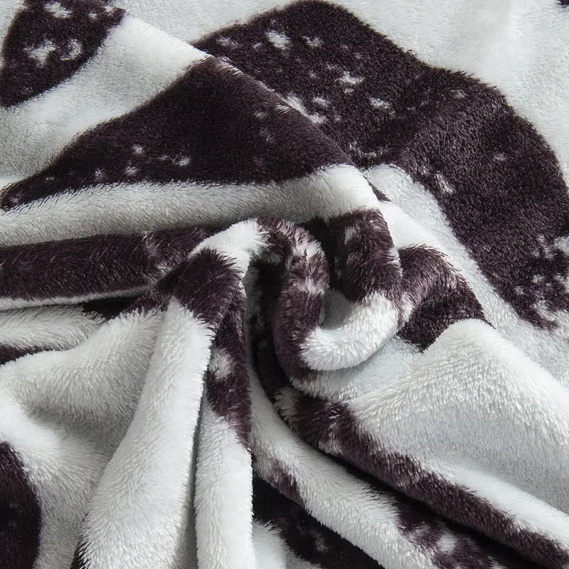 LREA 200x230 см супер удобная мягкая норка одеяло Зебра цветочное одеяло брошены на диван/кровать/путешествия дышащий