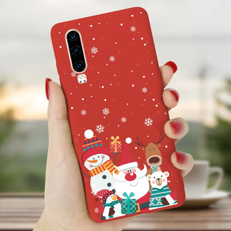 CDXSD1 Рождественский чехол для huawei P Smart Plus, карамельный цвет, чехол для huawei P30 Lite P20 PRO P10 P9 Lite, силиконовый чехол для телефона - Цвет: CDXSD1
