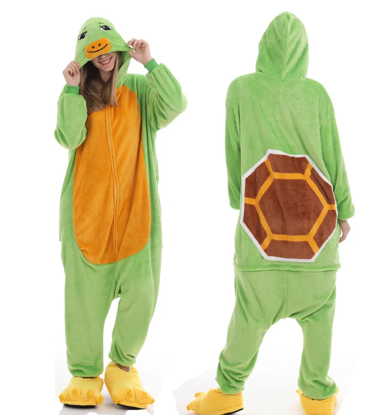 Adult/Kids Winter Woman Whole Pajamas Unicorn Stitch Costume Fancy Animal Anime Cosplay One piece Jumpsuit Halloween Onesie