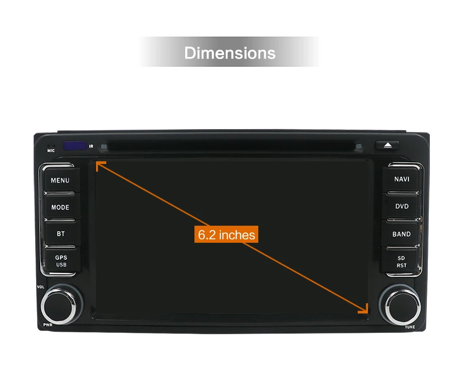 Clearance Bosion 2din Car DVD GPS for Toyota Hilux yaris VIOS Camry Corolla Prado RAV4 Prado 2003 2004 2005 2006 2007 2008 Reverse camera 1