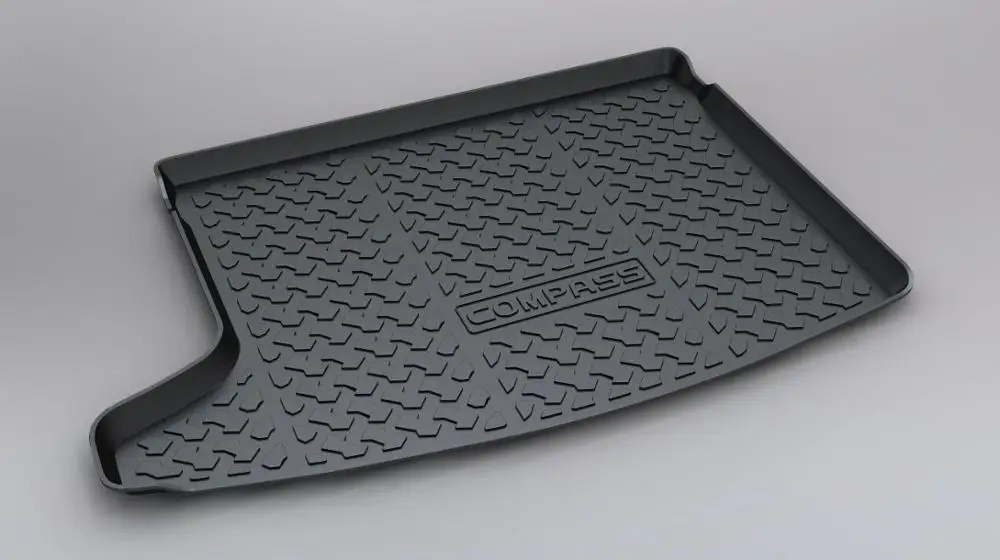 

SJ ALL Weather TPO Car Trunk Mats Tail Boot Cargo Liner Cover Rear Carpet Tray Luggage Pad For JEEP Compass 2012 2013 2014