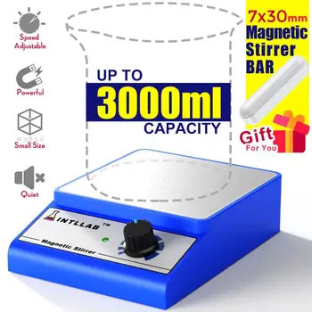 

Magnetic Stirrer Magnetic Mixer with Stir Bar 3000 rpm Max Stirring Capacity: 3000ml By Ks-Tek