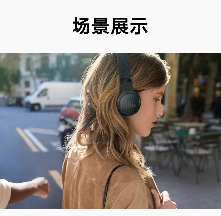 Newest JBL LIVE 400BT intelligent voice AI wireless bluetooth earphone sports headset wired earphone conversation game earphone
