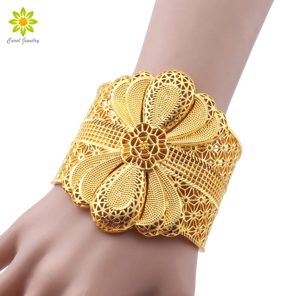 Wedding Bridal Ethiopian Gold Color Bangles For Women Dubai Bride Bracelet African Arab Jewelry Middle East | Украшения и